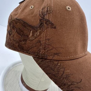 OHA Hoodview Chapter Dri-Duck Strapback Hat Wildlife Buck Deer Series Brown Hunt - Picture 1 of 16