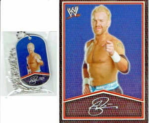 2013 WWE Topps Dog Tags Signature Series Edition of Christian Tag & Card #8 - Picture 1 of 5