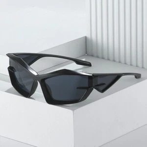 Personalized Future Sense Technology Sunglasses Men Women Hip Hop Punk Unique - Picture 1 of 18
