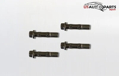 QTY 4,Bolt Conn Rod For ISUZU NPR NQR NRR F-Series 4HE1 4.8L 4HK1 5.2L 6HE1/6HH1 - Image 1 of 4