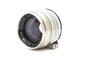 Canon Serenar Objektiv 50 mm f/1,8 silber LTM L39 Leica Mount Exc++++" aus Japan #62 - Bild 1 von 12