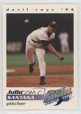 1998 Tampa Bay Devil Rays Team Issue Julio Santana #21