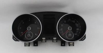 Speedometer Cluster 105K Miles MPH Fits 2009-2014 VOLKSWAGEN JETTA OEM #19393 - Image 1 of 4