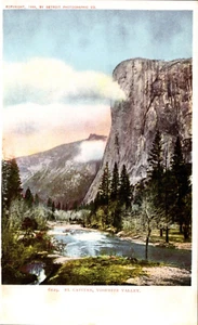 El Capitan, Yosemite Valley Detroit Photographic Undivided Postcard - Picture 1 of 2