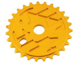 Ride Out Supply ROS Logo Sprocket (Gold)