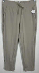 Yogalicious Women's Joggers Size M Lux Avenue Straight Leg Pant New Brown - Picture 1 of 11