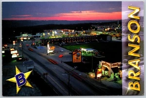 Postcard Missouri Branson MO Highway 76 West Tom Sawyers Ride Adventures Aerial - Bild 1 von 2