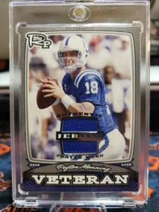 Peyton Manning Jerseys /199 Silver 2008 Topps Rookie ( With Case) - Bild 1 von 6