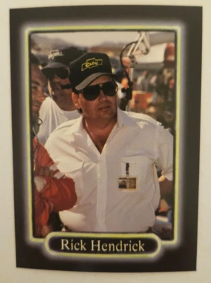 1990 MAXX #63 Rick Hendrick ~ Owner Card! - Image 1 of 2