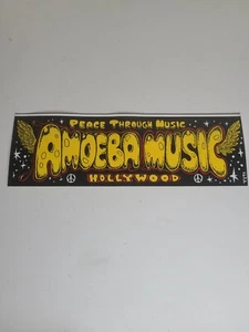 Amoeba Music - Bumper Sticker - NEW! - Picture 1 of 4