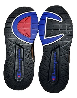 Zapatos Champion NXT para mujer talla 9,5 negro púrpura blanco skate con cordones casi nuevos Foto 1 de 4