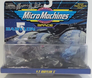 BABYLON 5: JUEGO DE MICROMÁQUINAS MINBARI CRUCERO TRANSPORTE CENTAURI, STAR FURY - Imagen 1 de 1