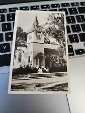 CRESCENT CITY FLORIDA RPPC RP Real Photo Postcard FIRST PRESBYTERIAN CHURCH 