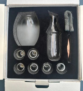 ZENS Set à saké, carafe en verre sobre avec 6 tasses NEUF - Photo 1/6