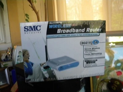 SMC SMCWBR14-G2 Barricade G 2.4GHz 54Mbps Wireless Cable/DSL Broadband Router - Image 1 of 3