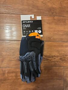 Giro Gnar Men's Cycling Gloves, Black/Charcoal, Large, New, Free Shipping