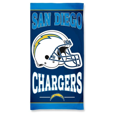 NFL San Diego Chargers 30" x 60" Beach Towel Cover