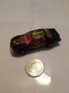 HOT WHEELS BLACK '81 THUNDER BURNER #4 ULTRA HOTS 1983 MALAYSIA  BASE - Picture 1 of 4