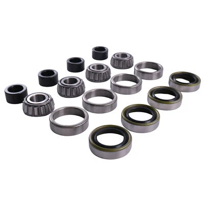 (2) New Front Wheel Bearing Rebuild Kit For Kubota ZD21 ZD25 ZD28 Diesel ZTR - Image 1 of 4