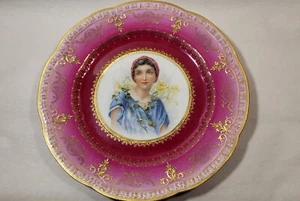 Antique Beehive Portrait Plate Excellent Condition - Bild 1 von 4