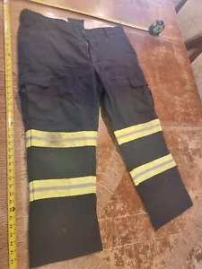 Red Kap Work Pant Men W42 L30 Navy Blue High Visibility Industrial Uniform #S128 - Picture 1 of 3