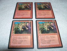 4X EVAPORATE MAGIC THE GATHERING (MTG) NM to M