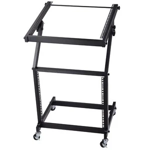 9U DJ Mixer Stand Rack Mount Stage Cart Music Equipment Studio Party Show - Picture 1 of 12
