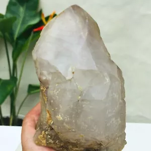 1920 g Esqueleto Natural Cuarzo Cristal Torre Punto Espécimen Curación - Imagen 1 de 10