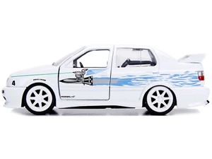 Jesse's Volkswagen Jetta White "Fast & Furious" Movie 1/32 - Picture 1 of 3