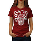 Wellcoda Eagle Scout Vintage Womens T-shirt, Kill Casual Design Printed Tee