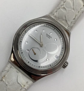Swatch - Orologio Winter Stars YPS414 Irony Swiss Data Cinturino in pelle - Foto 1 di 4