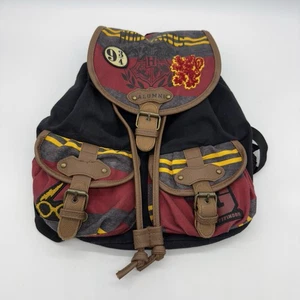 Harry Potter Hogwarts Backpack Gryffindor Travel School 9 3/4 Alumni - Picture 1 of 7