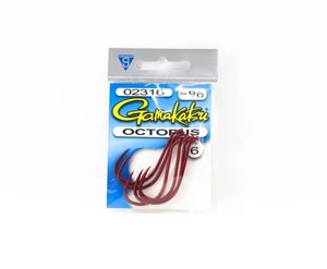 Gamakatsu Octopus Hook Red Size 6/0 ,6 Per pack (1255) - Picture 1 of 6