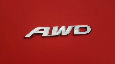 HONDA CR-V PILOTO PASAPORTE RIDGELINE AWD EMBLEMA TRASERO CROMADO LOGOTIPO INSIGNIA FABRICANTE DE EQUIPOS ORIGINALES C31 Foto 1 de 3