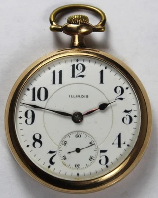 1915 Illinois Bunn Special 16s 21j Gold Filled Pocket Watch - Parts/Repair - Image 1 of 4