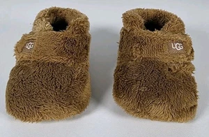 Ugg Unisex Bixbee Baby Fur Booties Chestnut Size 02-03 - Picture 1 of 7