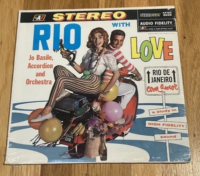 Rio With Love Lp! Jo Basile,Accordion & Orch! AF Stereo/Sealed/New/1961! — 第 1/2 张图片