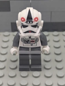LEGO Star Wars AT-AT Driver Minifigure Imperial Pilot Gray White Hoth Figure - Picture 1 of 2
