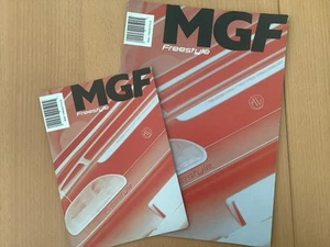 MG MGF FREESTYLE BROCHURE AND PRICE LIST - Picture 1 of 5