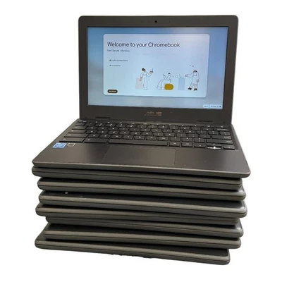 Lote de 7 | Chromebook Asus C204E | Celeron N4020 | 4GB | 32GB eMMC | COMO ESTÁ Foto 1 de 4