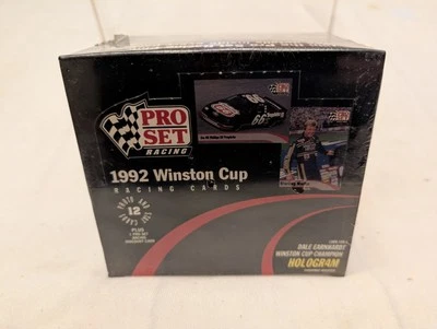 NASCAR 1992 Pro Set Winston Cup Racing Cards, WAX BOX, 36 PACKS Factory Sealed - Image 1 of 4