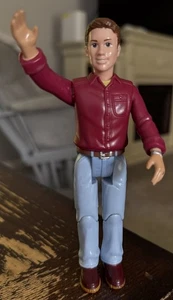 Fisher Price Loving Family Dollhouse Doll Person Figure Dad Father Man Red Shirt - Picture 1 of 6