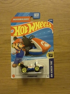 2024 Hot Wheels Standard Kart 30/250 HW Screen Time 3/10 Mario Kart Neu - Bild 1 von 2