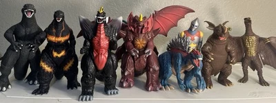 Lot Of 8 Playmates Godzilla Figures Toho Series 6 Inch Scale - Image 1 of 4