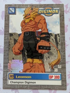 Leomon 28/34 Digimon Exclusive Preview Silver Stamp TCG Animated Series 1 - Bild 1 von 2