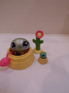 Littlest Pet Shop ~ #969 ~ Cobra-Schlange ~ grüner Schimmer ~ blaue Punkteaugen ~ ihr jugendlichstes Baby - Bild 1 von 4