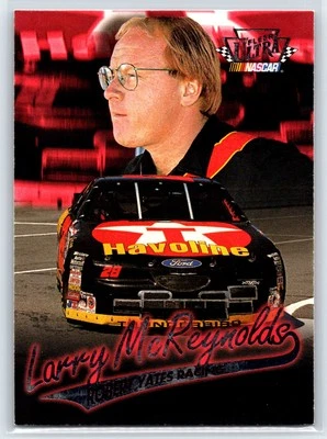 1997 Fleer Ultra Larry McReynolds Robert Yates Racing #72 - Image 1 of 2