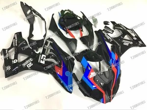 For 2009-2014 BMW S1000RR Black Red Blue ABS Injection Mold Bodywork Fairing Kit - Picture 1 of 10