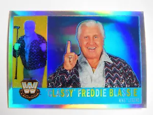 Topps Heritage 2006 cromo inserto WWE - refractores #73 clase Freddie Blassie - Imagen 1 de 2