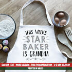 This Weeks Star Baker Is Grandma Apron Bake Off Baking Birthday Christmas Gift